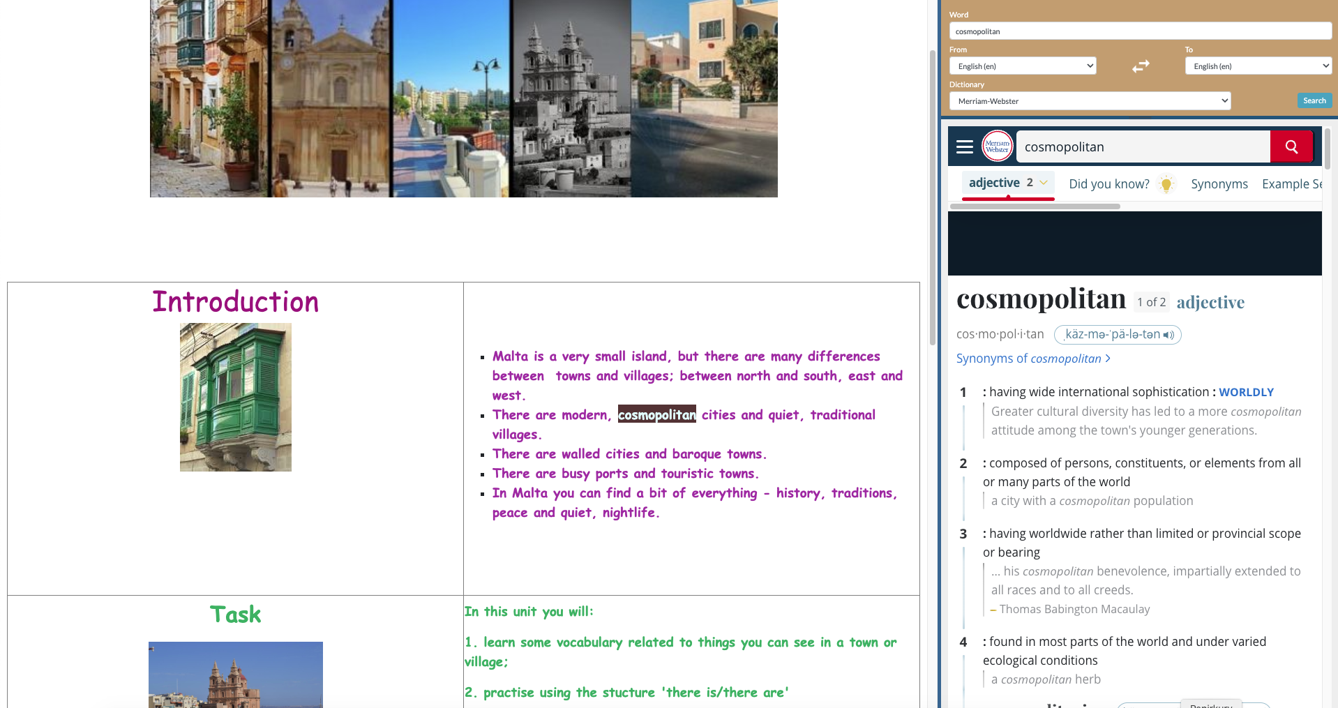 Materials and Tools developed in the pools project